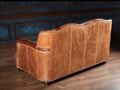 SADDLEBACK LEATHER LOVESEAT